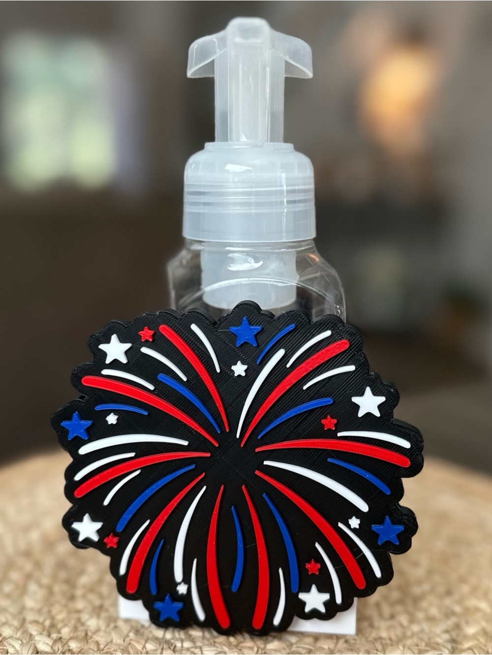 Patriotic Firework Soap holder for Bath & Body Works - Fourth of July